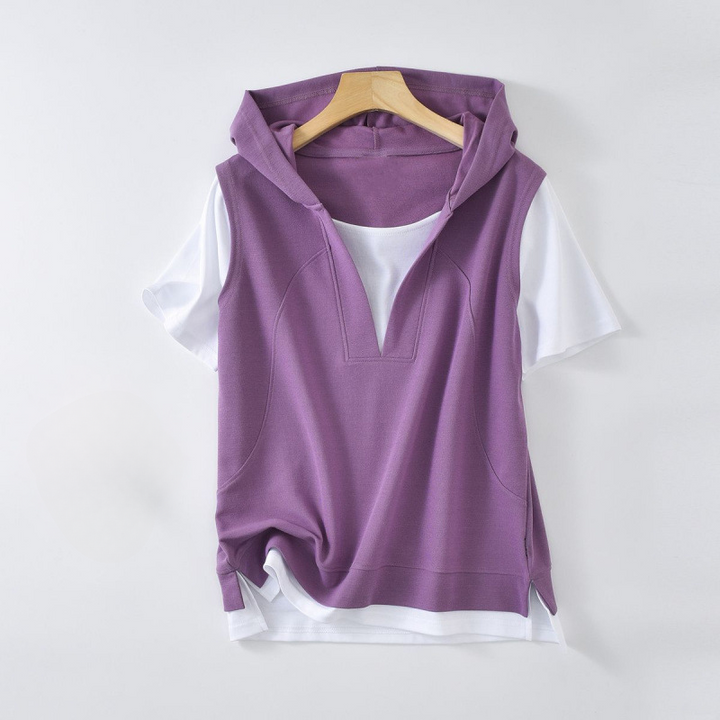 Savannah Layered Hoodie Tee