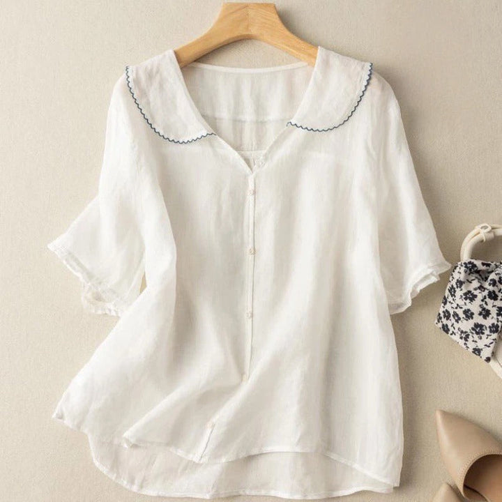 Bella Linen Blouse