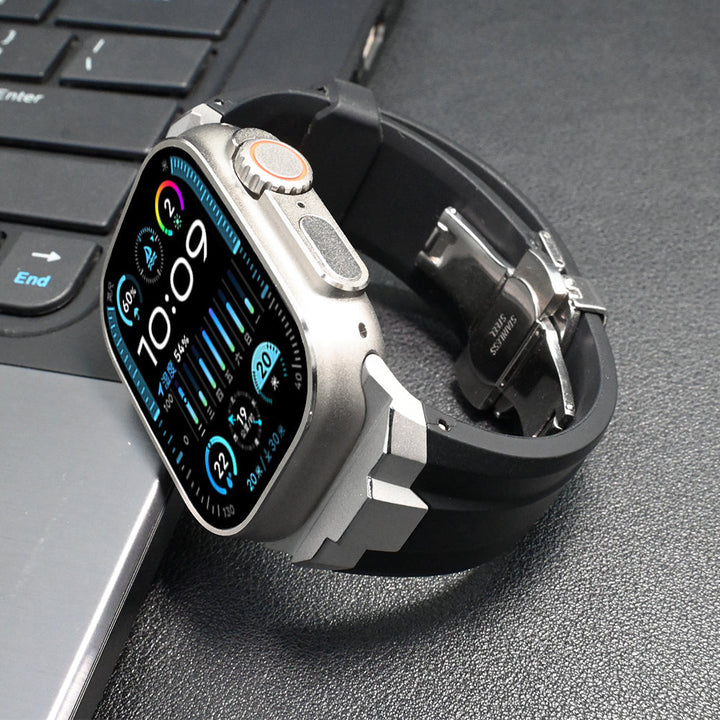 TitaniumEdge Silicone Apple Watch Band