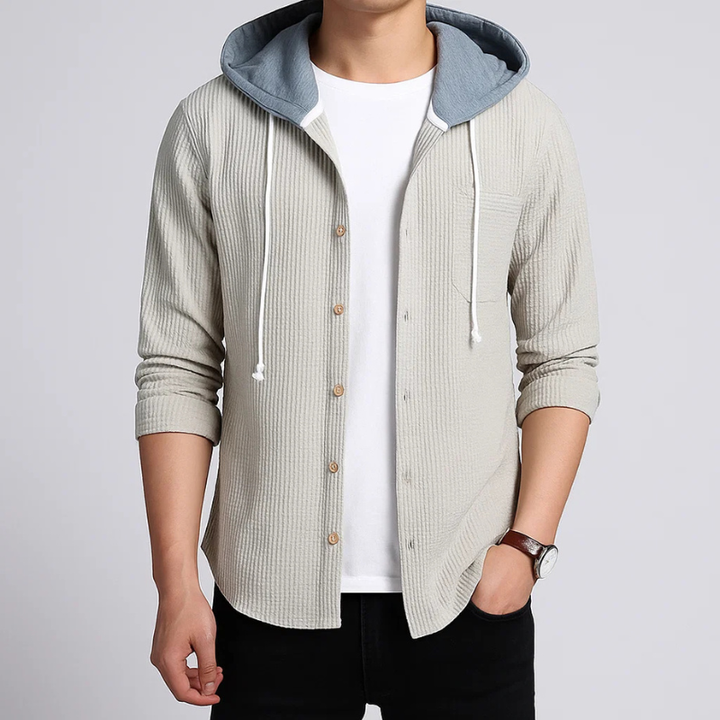 Miller Corduroy Hoodie Shirt
