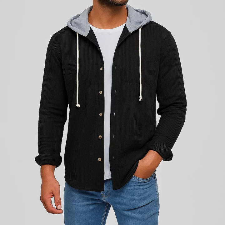 Miller Corduroy Hoodie Shirt