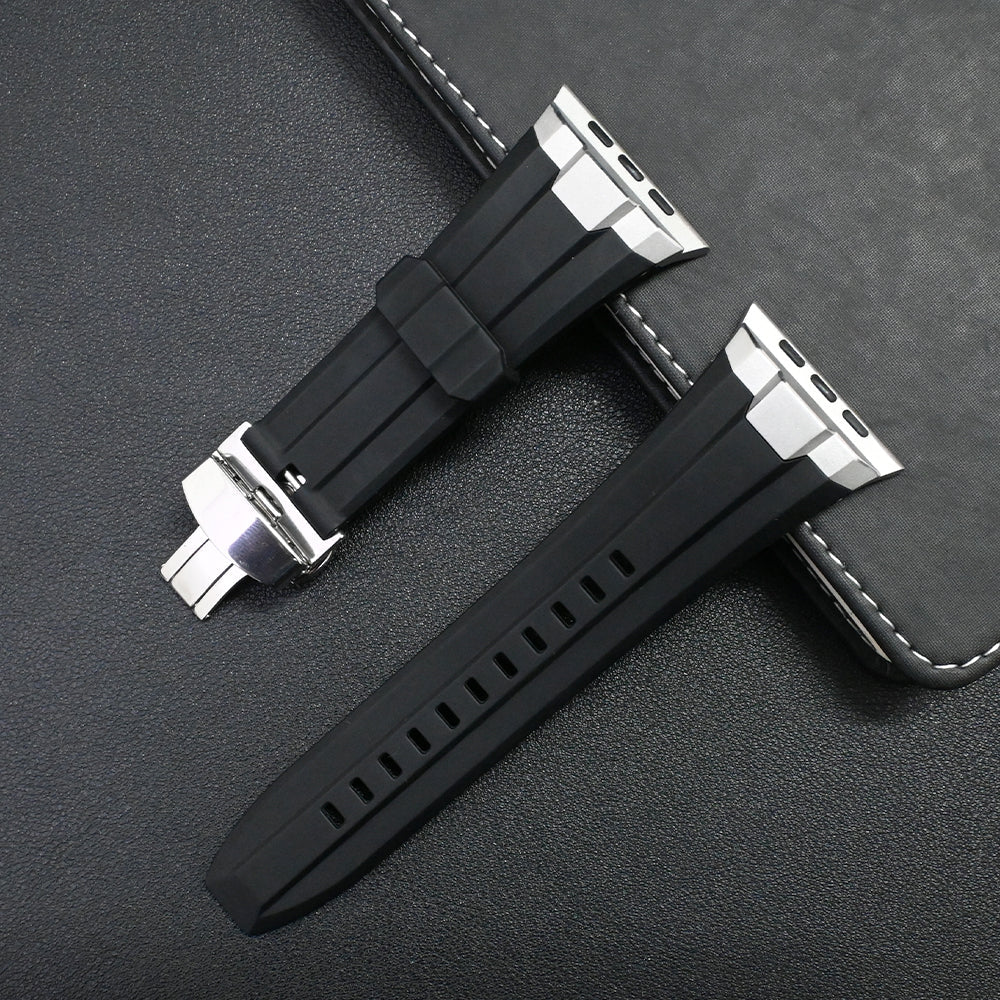 TitaniumEdge Silicone Apple Watch Band