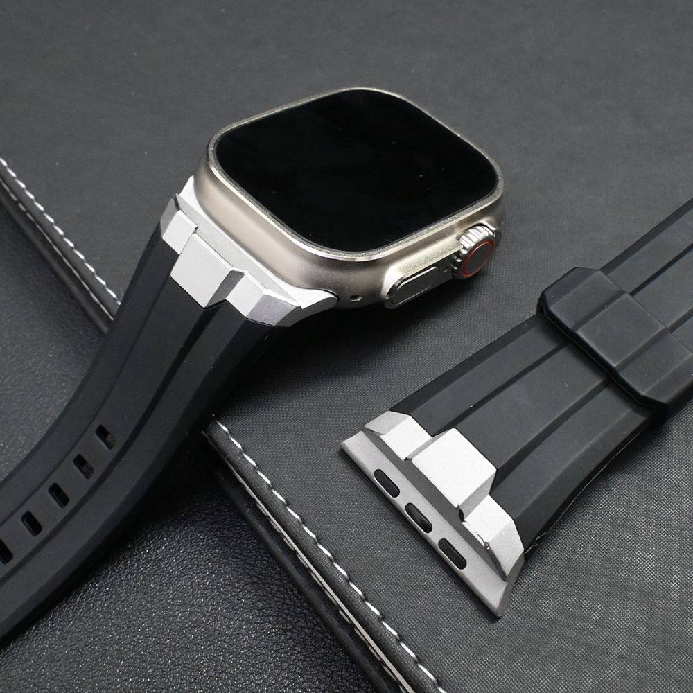 TitaniumEdge Silicone Apple Watch Band