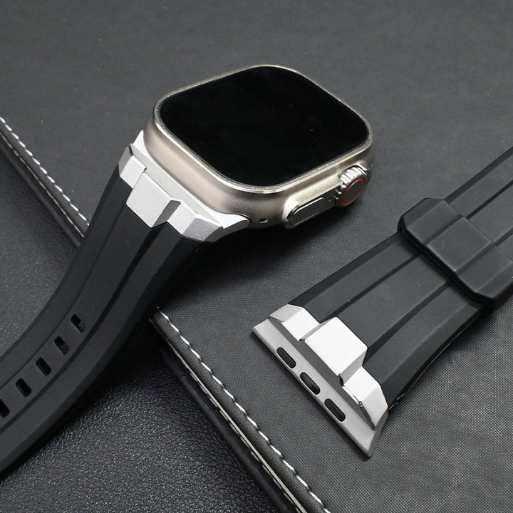 TitaniumEdge Silicone Apple Watch Band