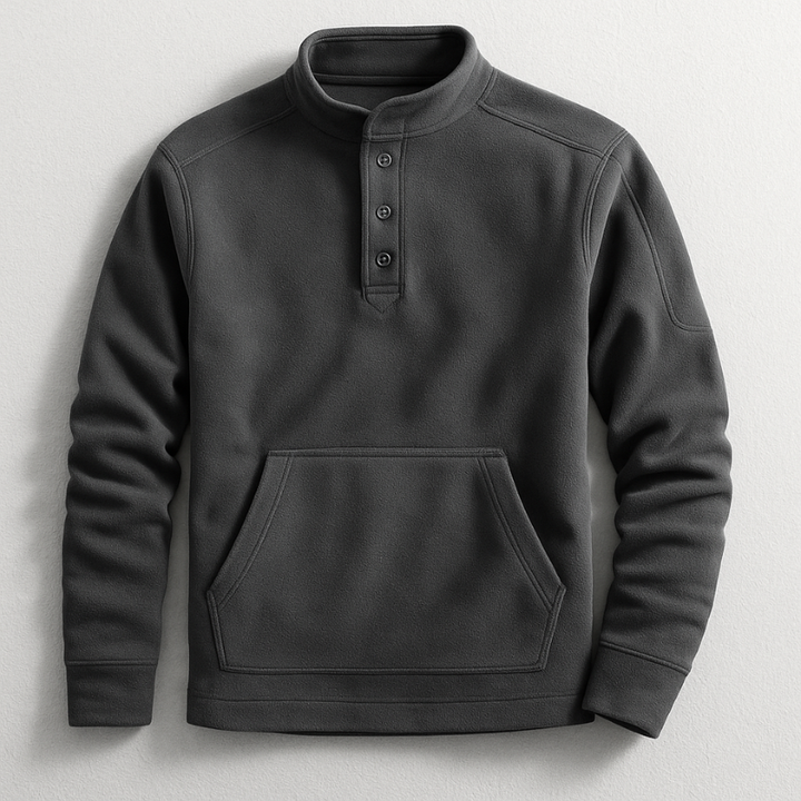 Preston Fleece Henley Pullover