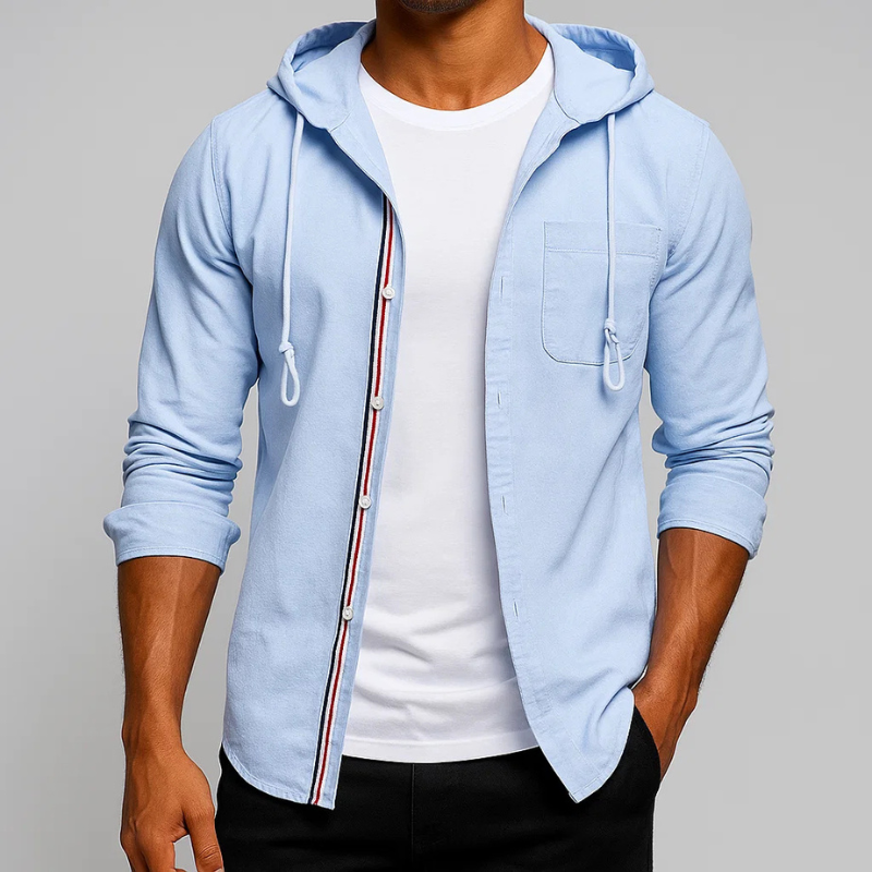 Chelsea Linen Hoodie Shirt