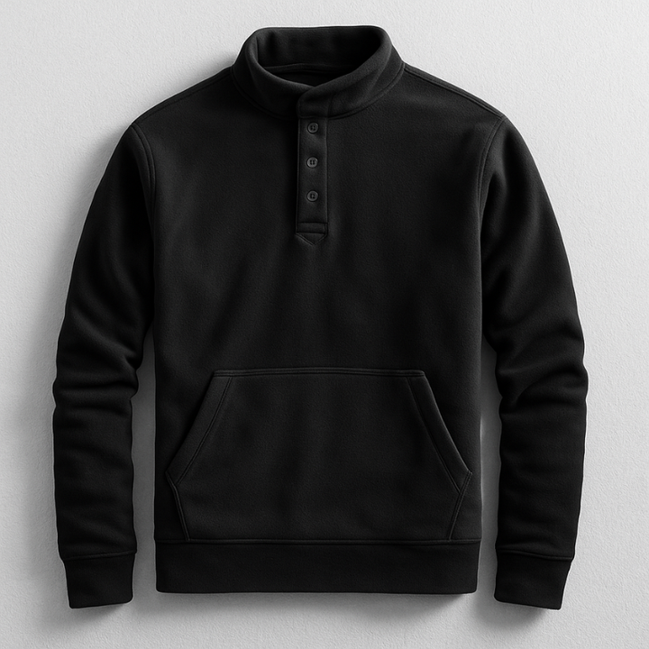 Preston Fleece Henley Pullover