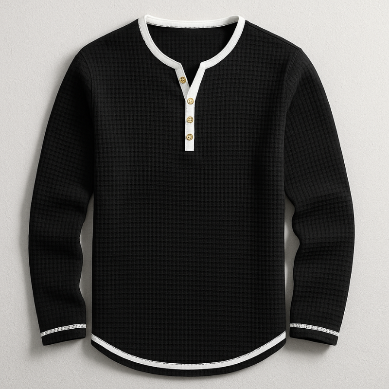 Ellis Henley Long Sleeve Shirt