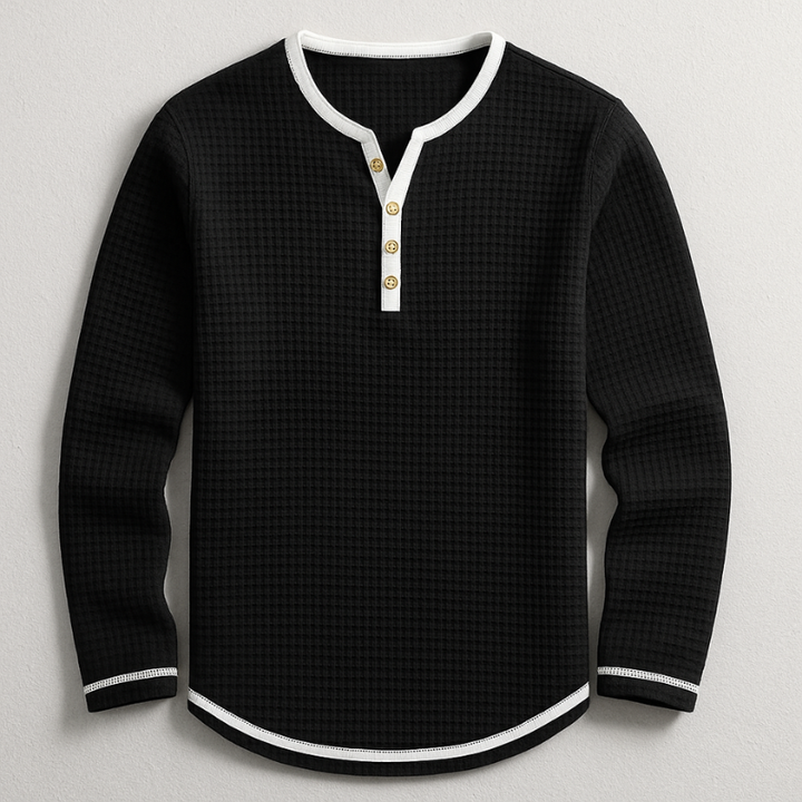 Ellis Henley Long Sleeve Shirt