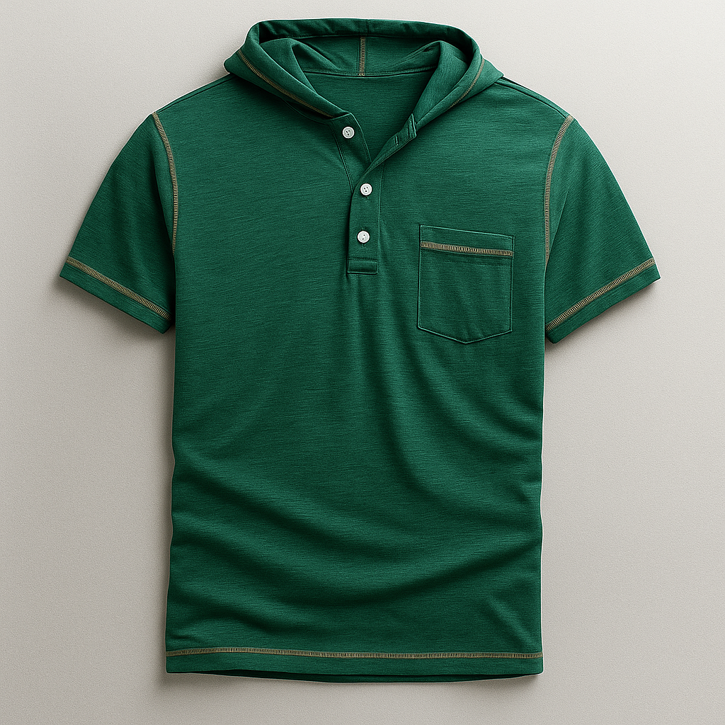 Belmont Hooded Polo Shirt