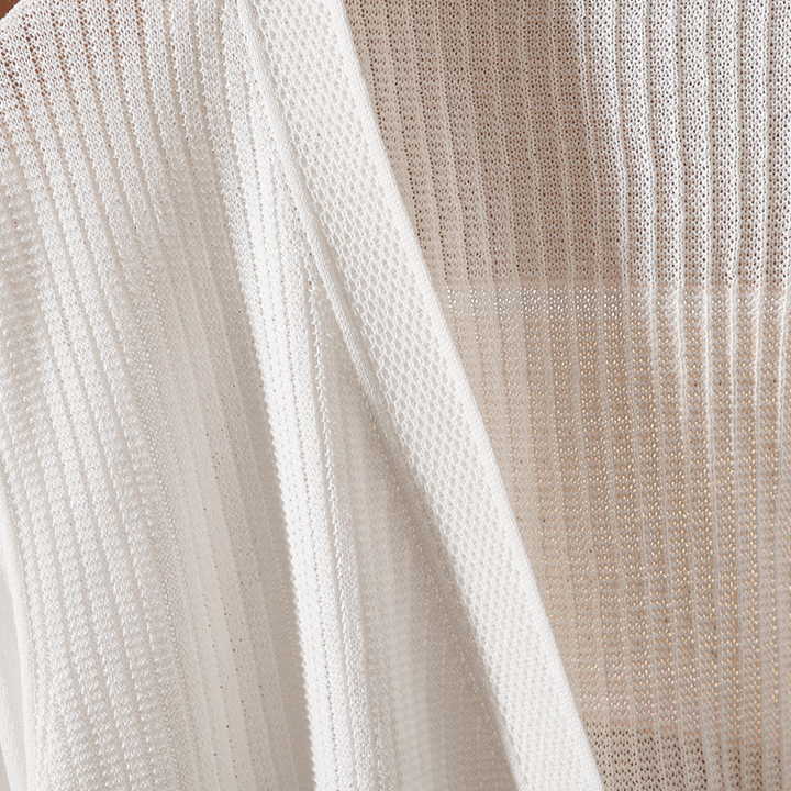 Avery Silk Knit Cardigan