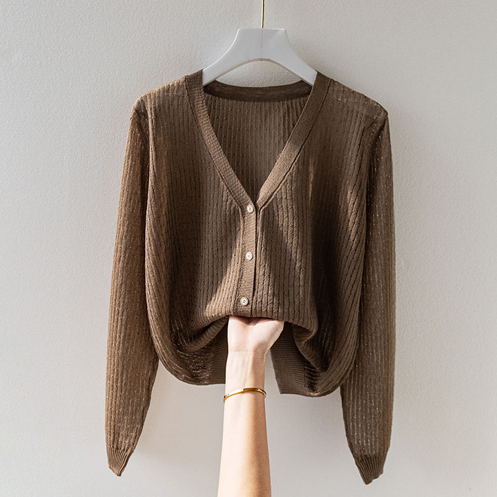 Luna Silk Cardigan