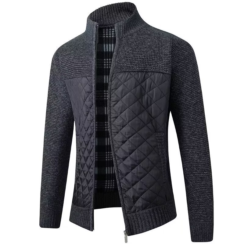 Maddox Quilted Knit Jacket