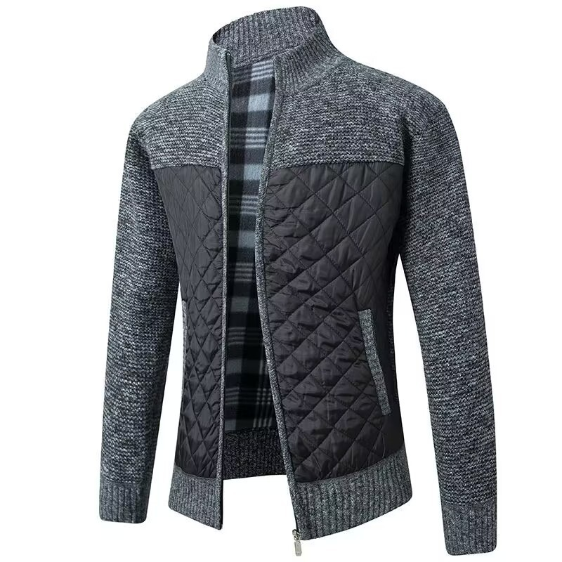 Maddox Quilted Knit Jacket