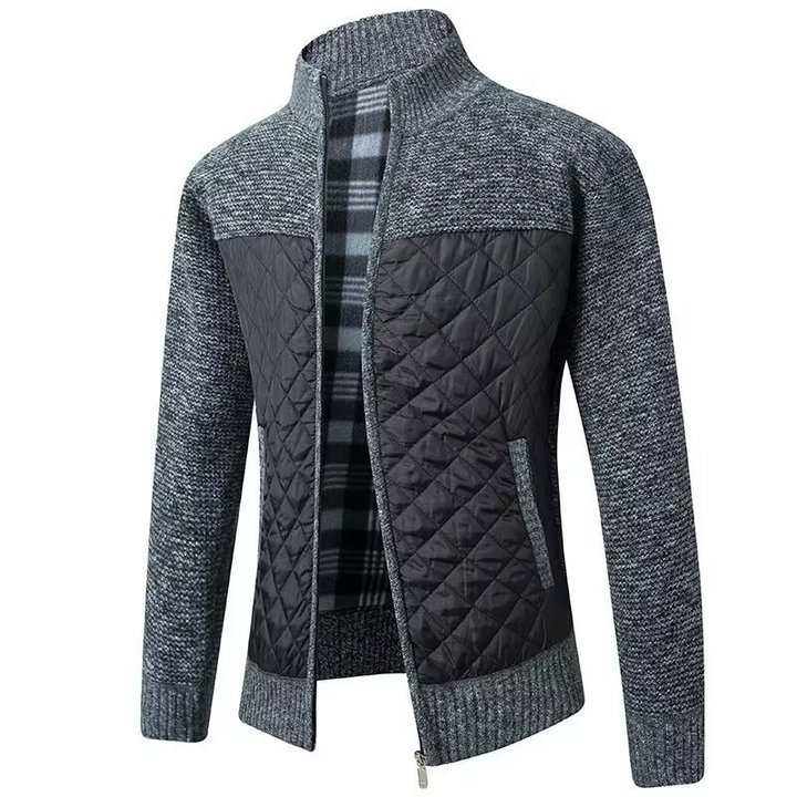 Maddox Quilted Knit Jacket