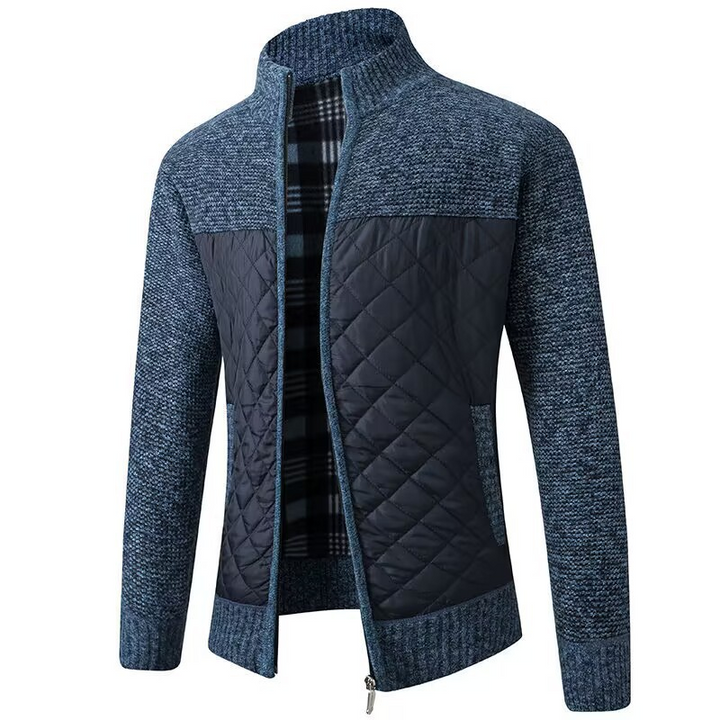 Maddox Quilted Knit Jacket