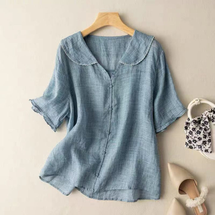 Bella Linen Blouse