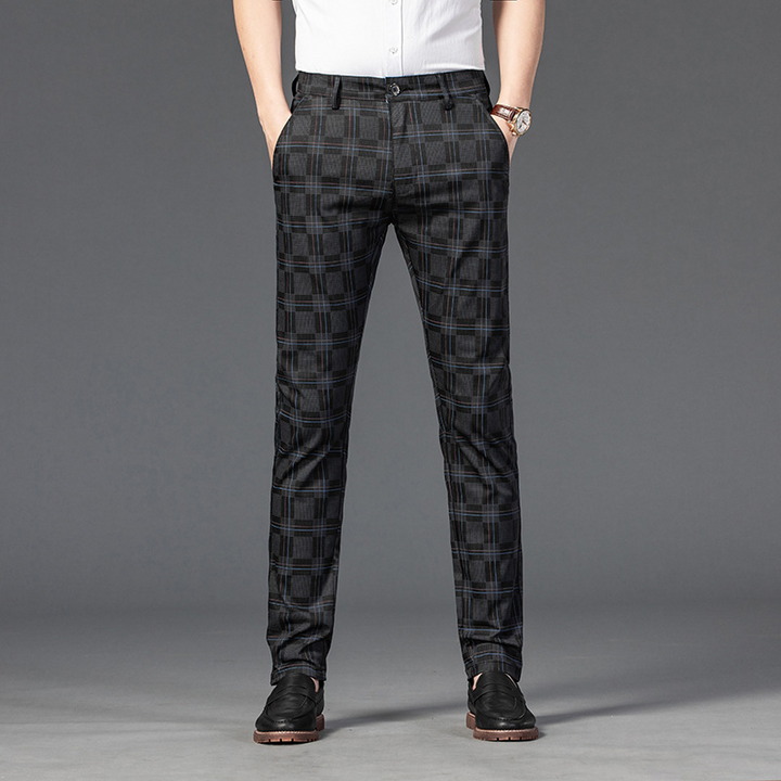 Sebastien Checkered Trousers