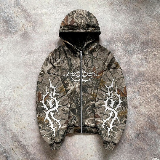 Grunge Tribal Hoodie