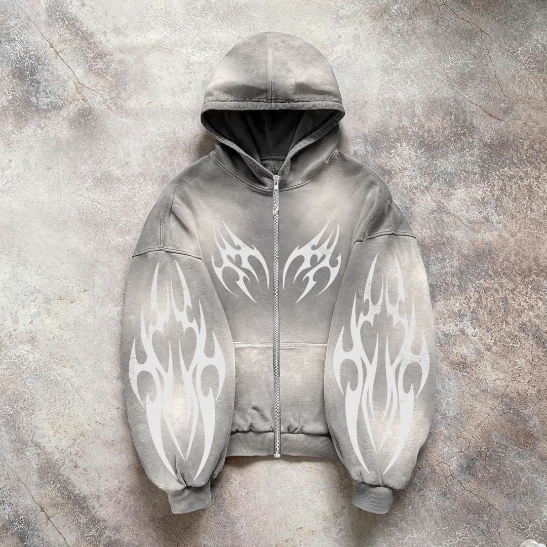 Grunge Tribal Hoodie