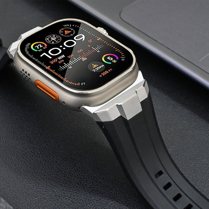 TitaniumEdge Silicone Apple Watch Band