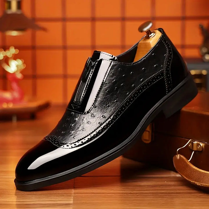 Ravello Ostrich Leather Loafers