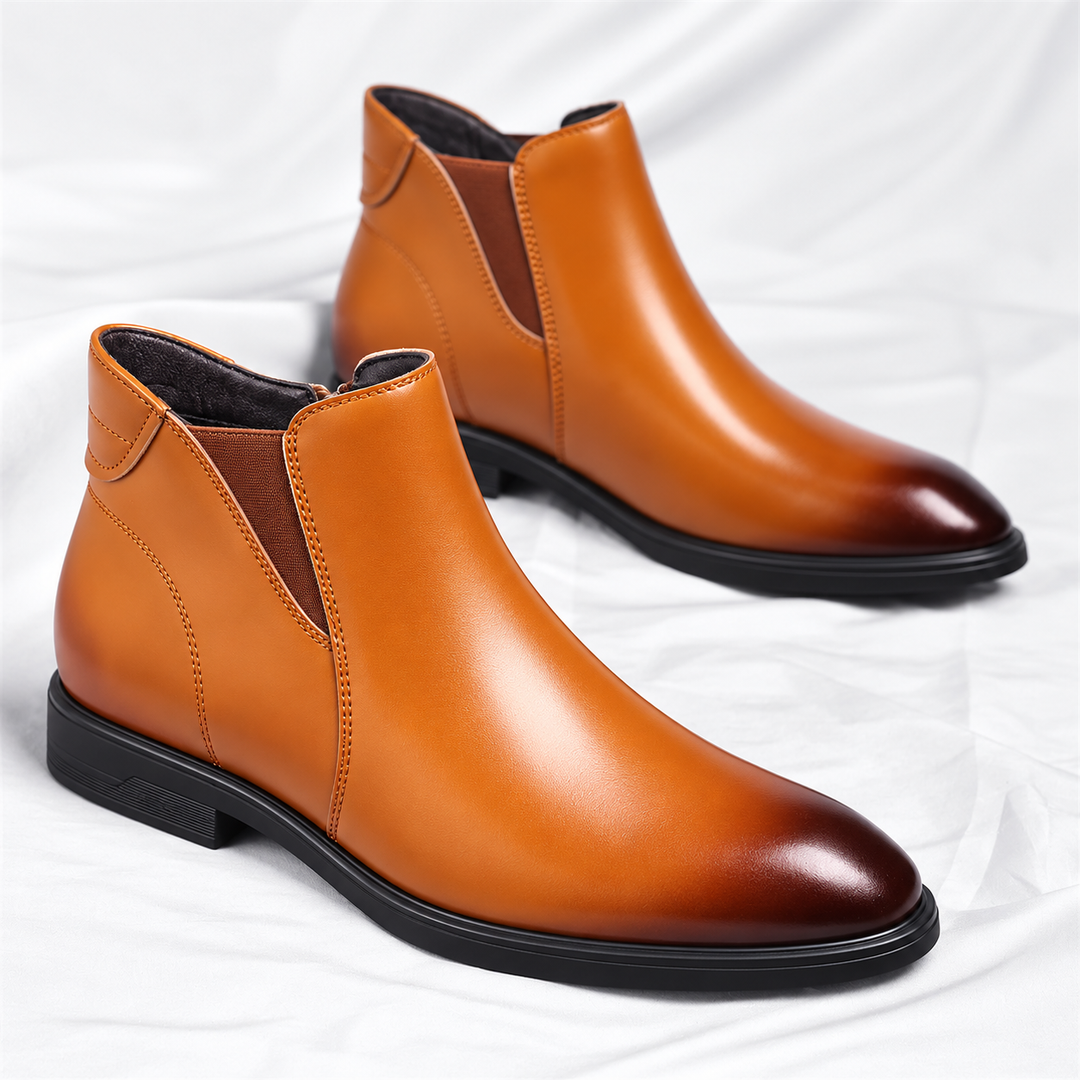 Oliver Leather Chelsea Boots