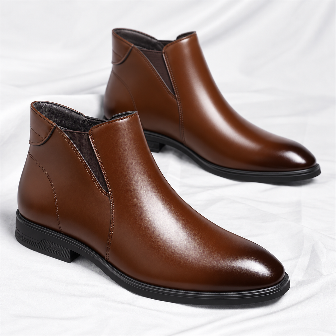 Oliver Leather Chelsea Boots