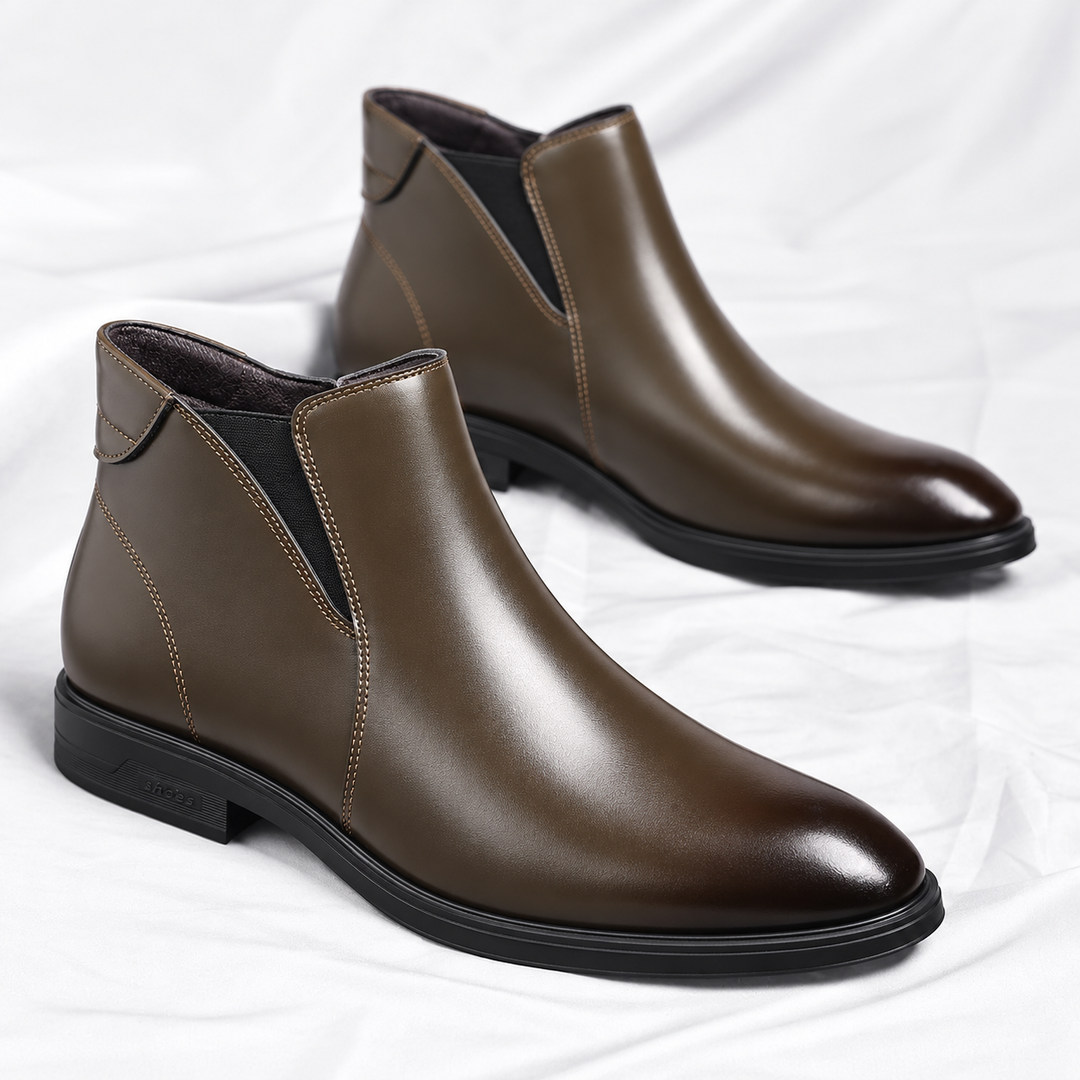 Oliver Leather Chelsea Boots