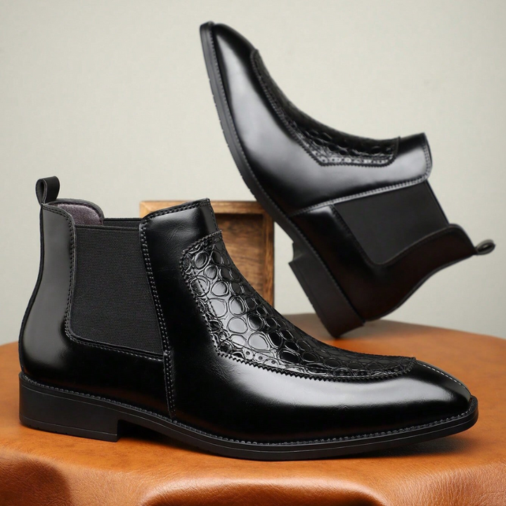 Beaumont Leather Chelsea Boots