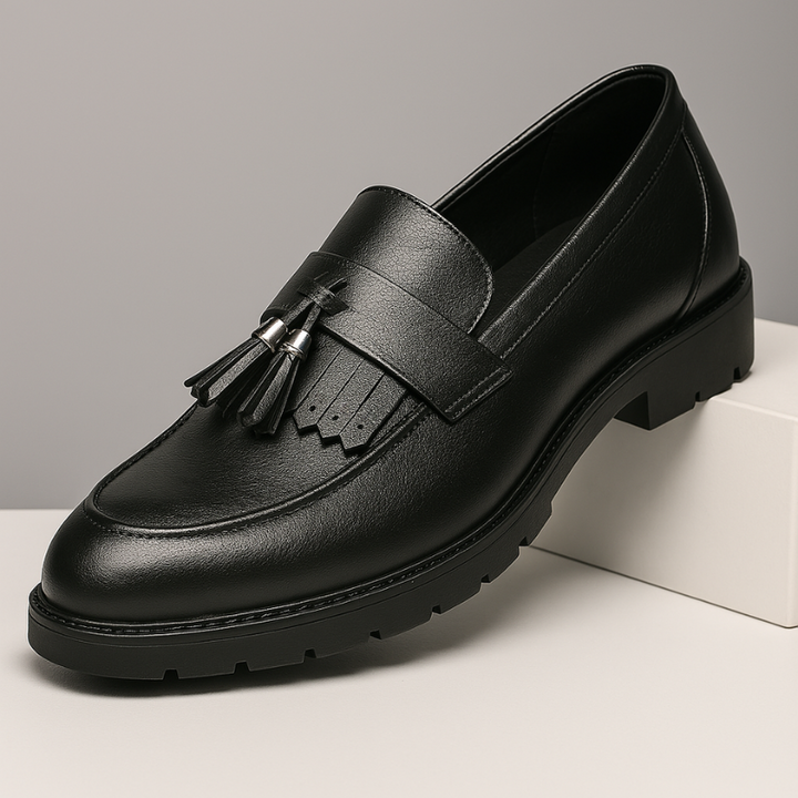 Roma Leather Tassel Loafers