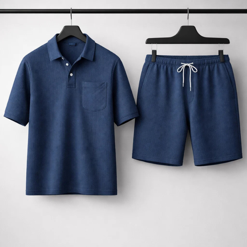 Carter Waffle-Knit Set