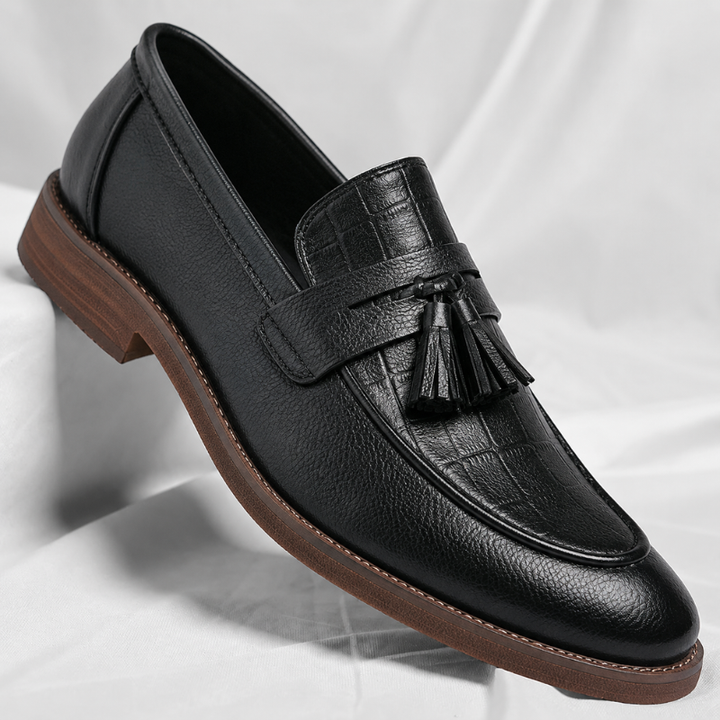 Siena Leather Tassel Loafers