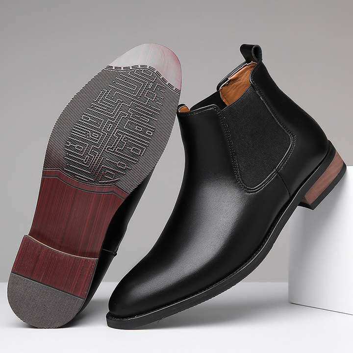 Harrison Leather Chelsea Boots