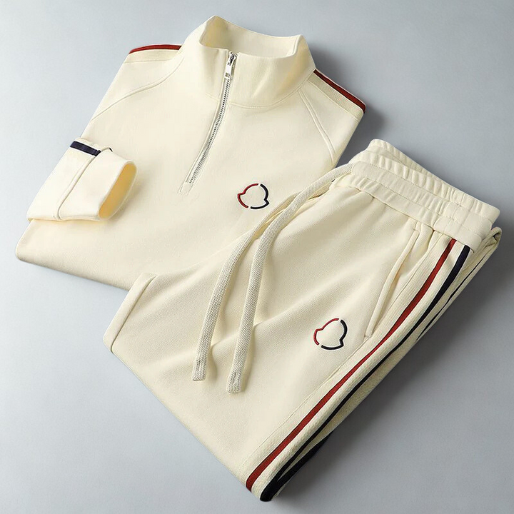 Hype Quarter-Zip Tracksuit Set