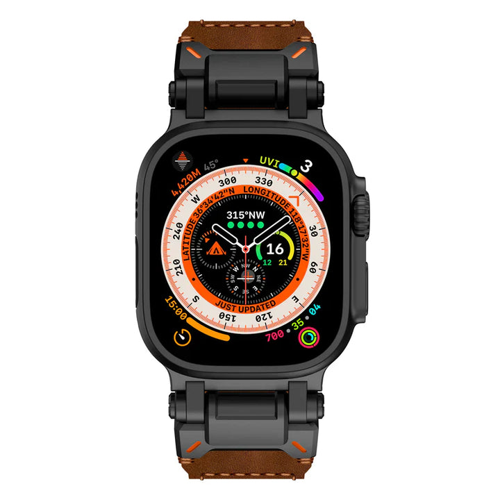 Invictus Genuine Leather Apple Watch Band