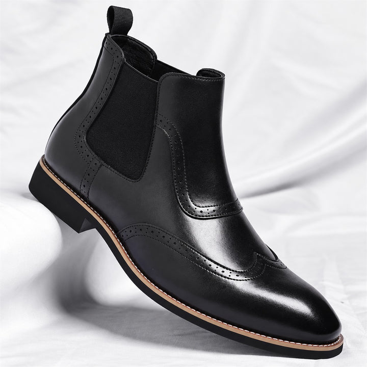 Mayfair Leather Chelsea Boots