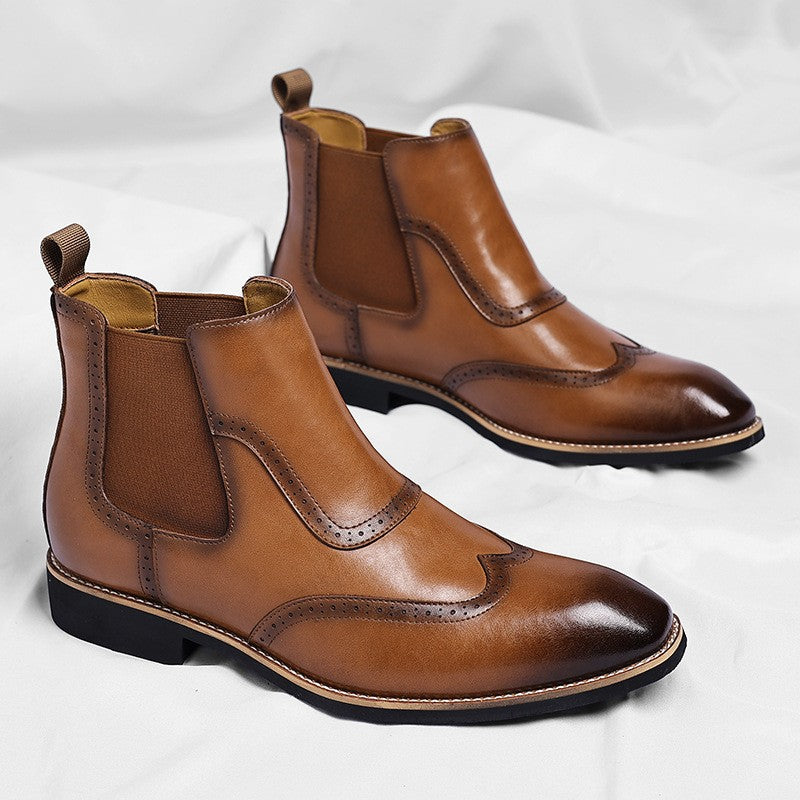 Mayfair Leather Chelsea Boots
