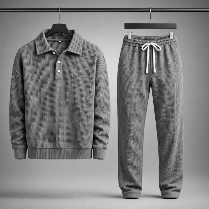 Porter Waffle-Knit Set