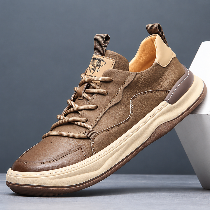 Lucio Italiana Genuine Leather Sneaker