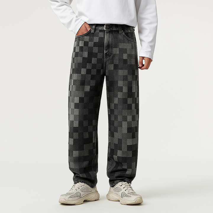 Mosaic Denim Jeans