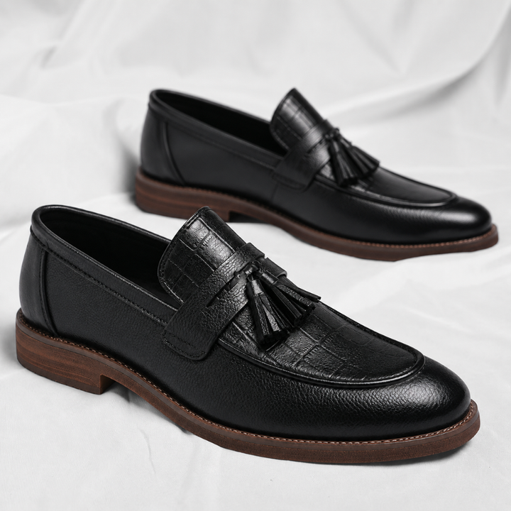 Siena Leather Tassel Loafers