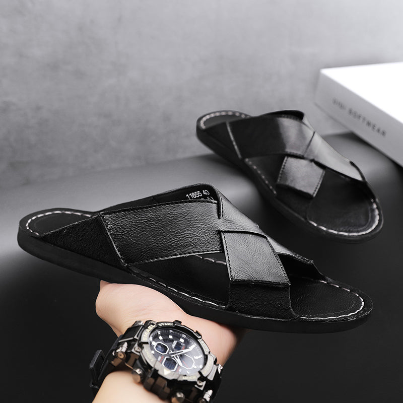Enzo Italiana Genuine Leather Sandals