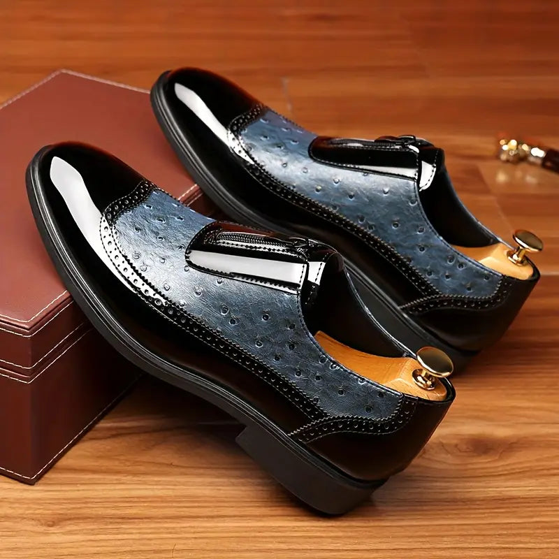 Ravello Ostrich Leather Loafers