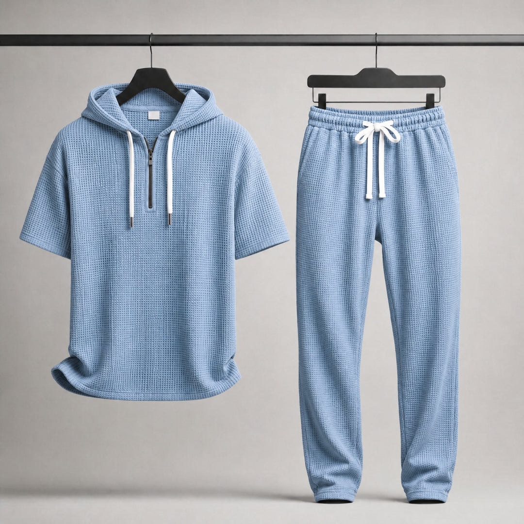Marco Waffle-Knit Set