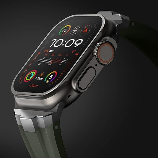 TitaniumEdge Silicone Apple Watch Band