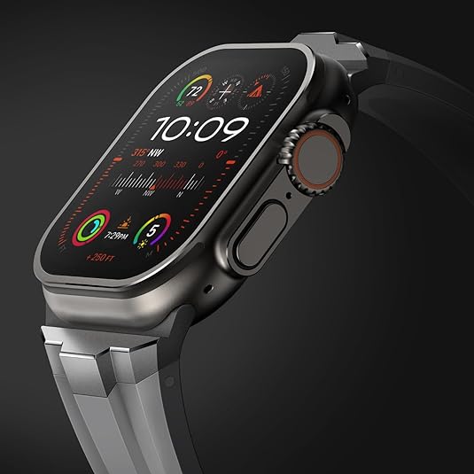 TitaniumEdge Silicone Apple Watch Band
