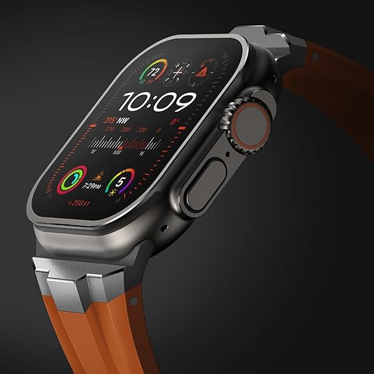 TitaniumEdge Silicone Apple Watch Band