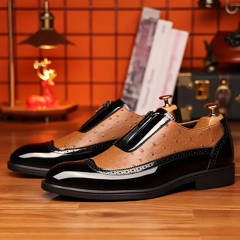 Ravello Ostrich Leather Loafers