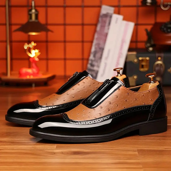 Ravello Ostrich Leather Loafers